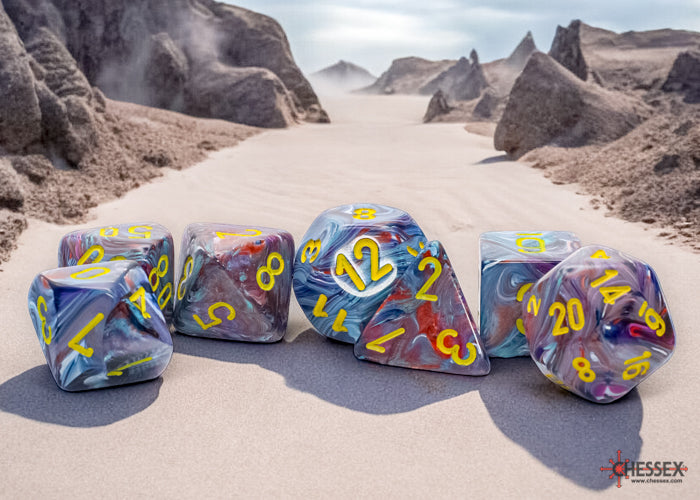 Mega-hedral 7-Die set: Festive Mosaic/Yellow