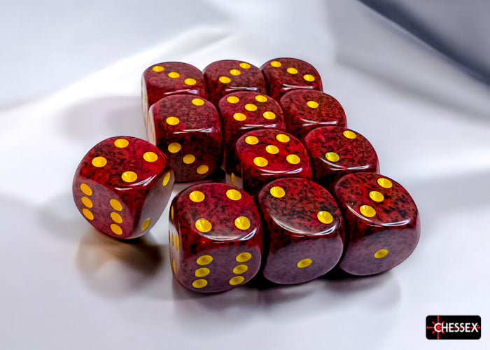 Chessex: 16mm Speckled Mercury D6 Set