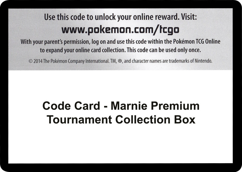 Image for Code Card - Marnie Premium Tournament Collection Box - Pokemon