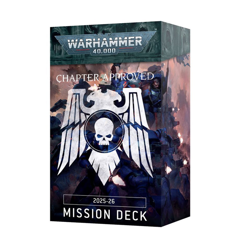 Warhammer 40,000 Chapter Approved Mission Deck 2025-2026