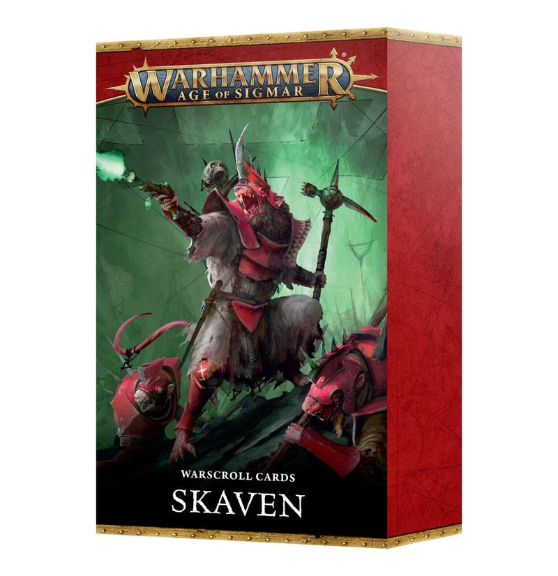Warhammer Age of Sigmar: Warscroll Cards Skaven