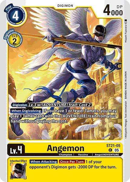 Image for Angemon (ST21-05 C) (ST-21) - Digimon Card Game