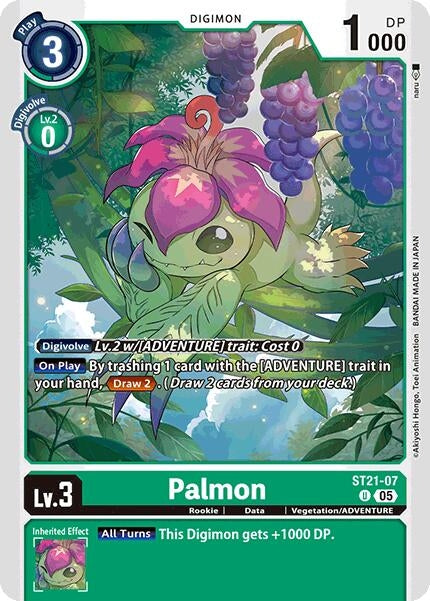 Image for Palmon (ST21-07 U) (ST-21) - Digimon Card Game