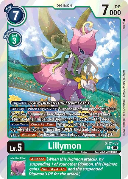 Image for Lillymon (ST21-09 R) (ST-21) - Digimon Card Game