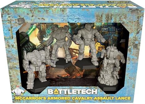 BattleTech: McCarron's Armored Cavalry Assault Lance - Miniatures Pack