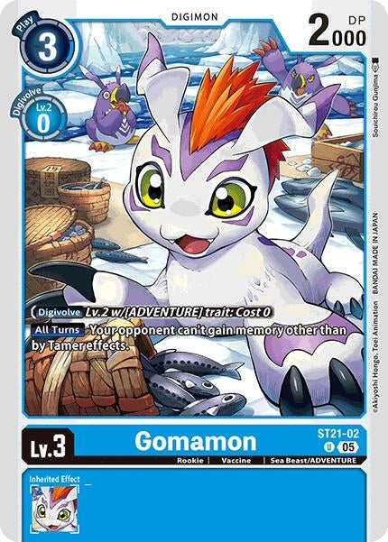 Image for Gomamon (ST21-02 U) (ST-21) - Digimon Card Game