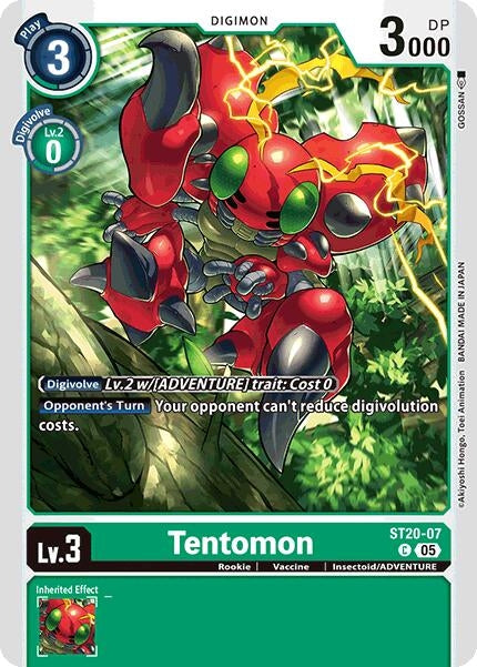 Image for Tentomon (ST20-07 C) (ST-20) - Digimon Card Game