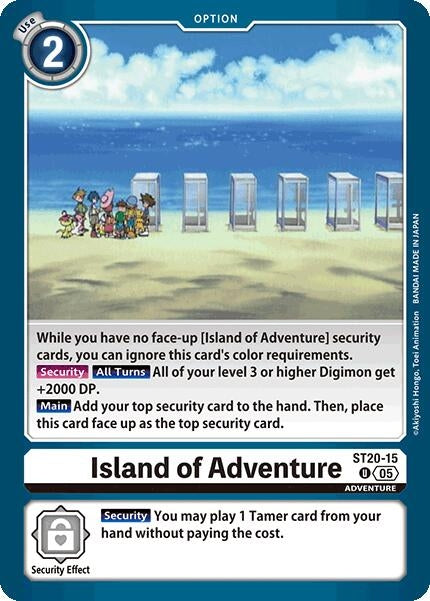 Image for Island of Adventure (ST20-15 U) (ST-20) - Digimon Card Game