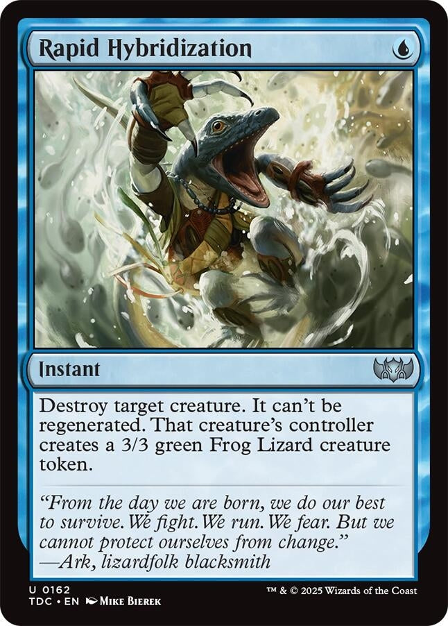 Image for Rapid Hybridization (162) - Magic: The Gathering