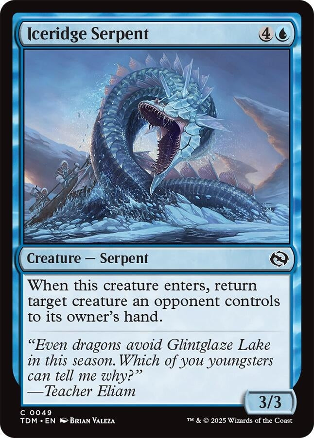 Iceridge Serpent (49) (TDM)