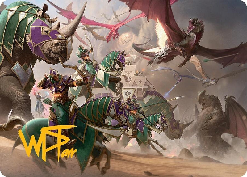 Image for United Battlefront Art Card (5/54) (Gold-Stamped Signature) (5) - Magic: The Gathering