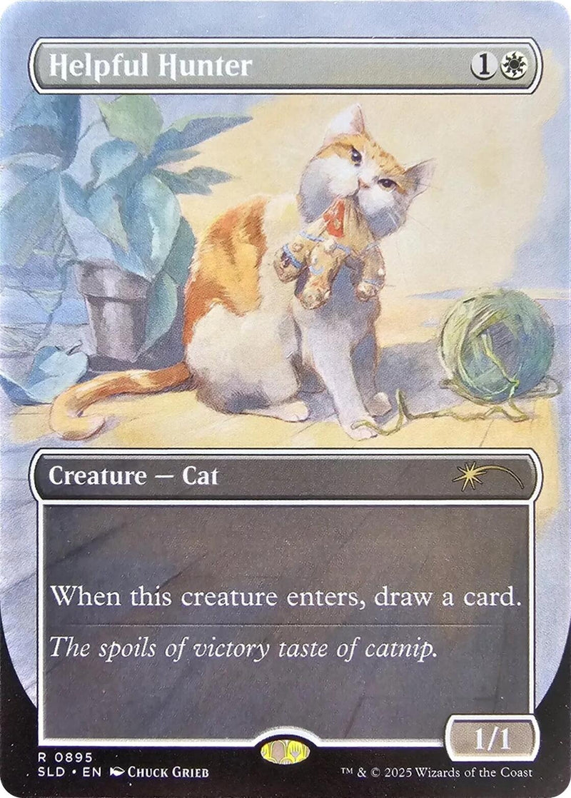 Image for Helpful Hunter (0895) (895) (SLD) - Magic: The Gathering