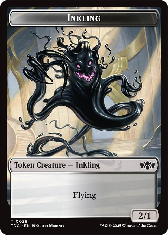 Image for Inkling // Bird Double-Sided Token (28 // 2) - Magic: The Gathering