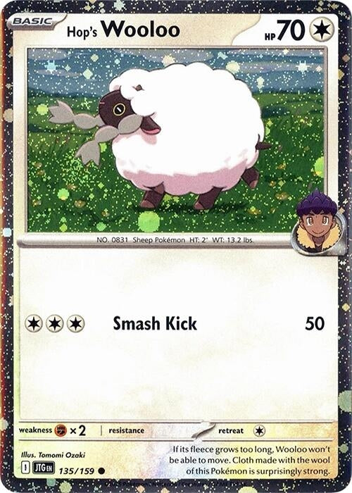 Hop's Wooloo - 135/159 (Cosmos Holo) (135/159) (MCAP)