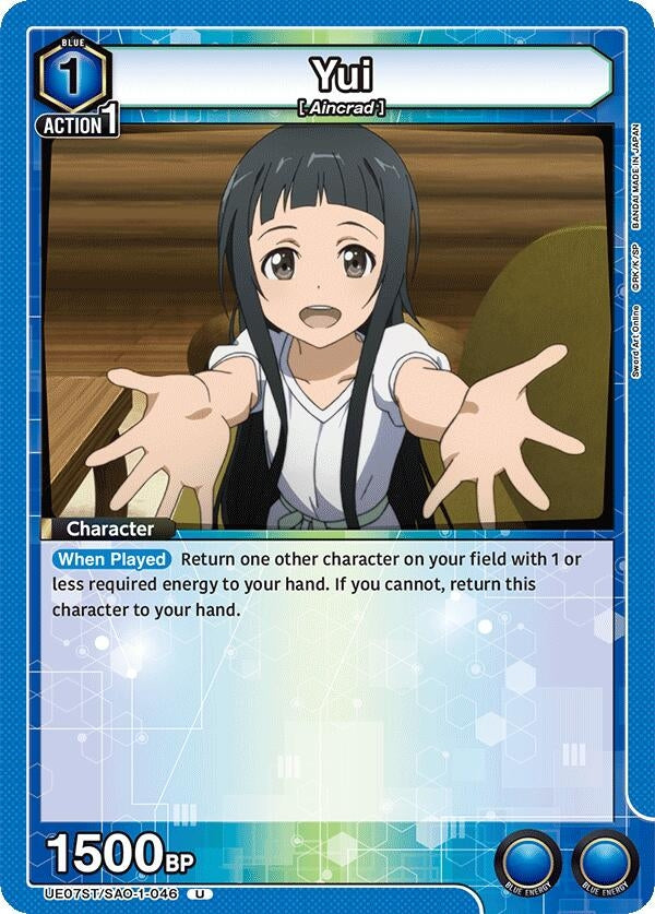 Image for Yui (UE07ST/SAO-1-046) (UE07ST) - Union Arena