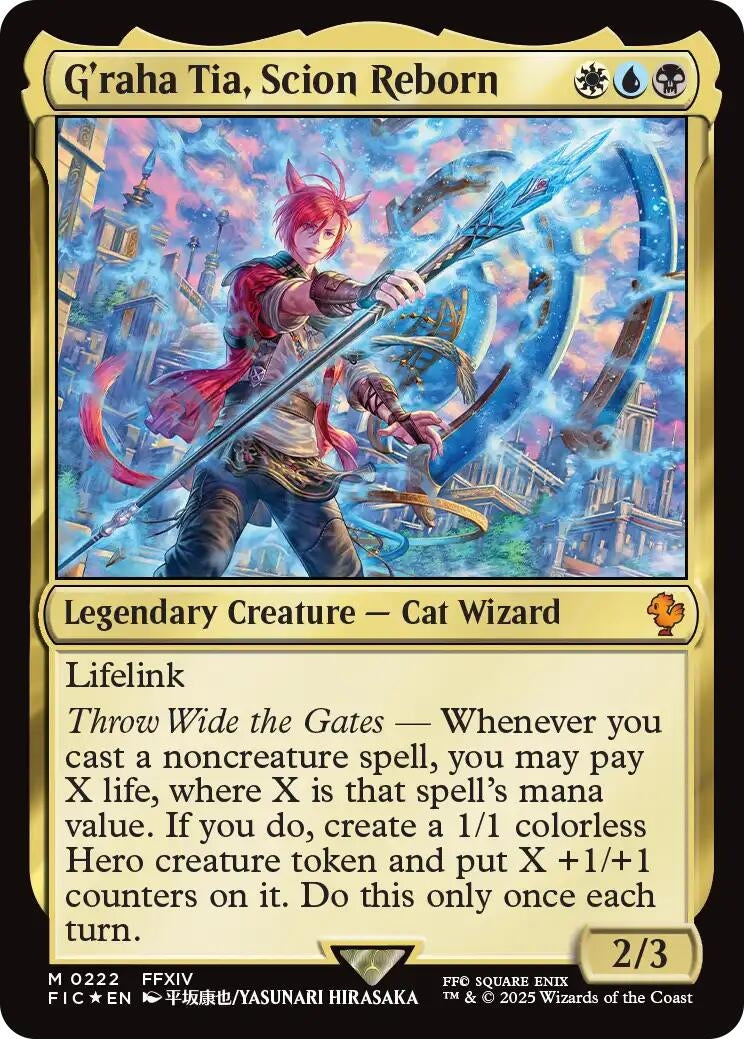 G'raha Tia, Scion Reborn (Surge Foil) (222) (FIC)