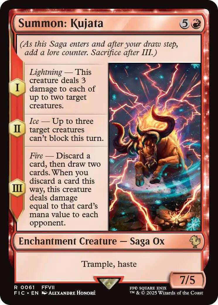 Image for Summon: Kujata (61) - Magic: The Gathering