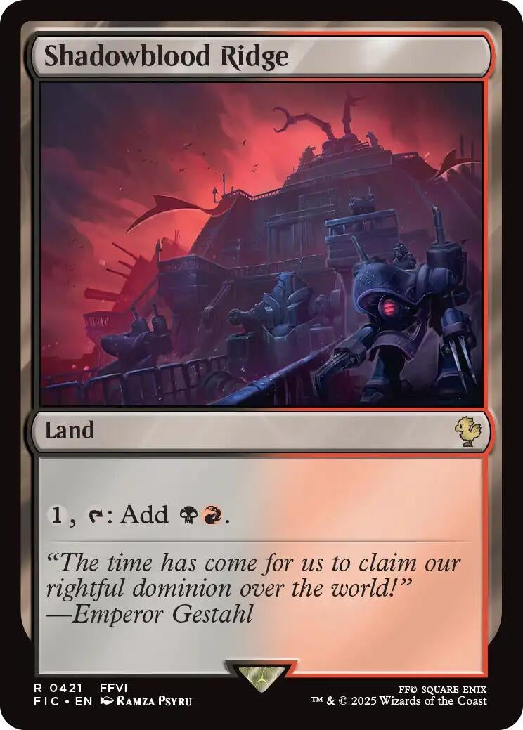 Image for Shadowblood Ridge (421) - Magic: The Gathering