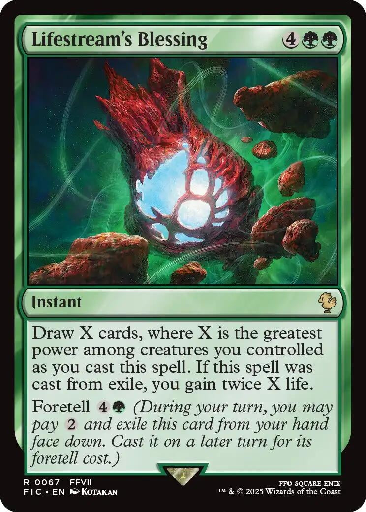 Image for Lifestream's Blessing (67) - Magic: The Gathering