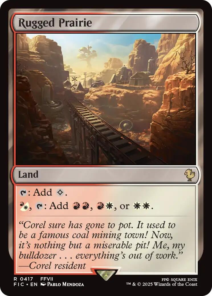 Image for Rugged Prairie (417) - Magic: The Gathering