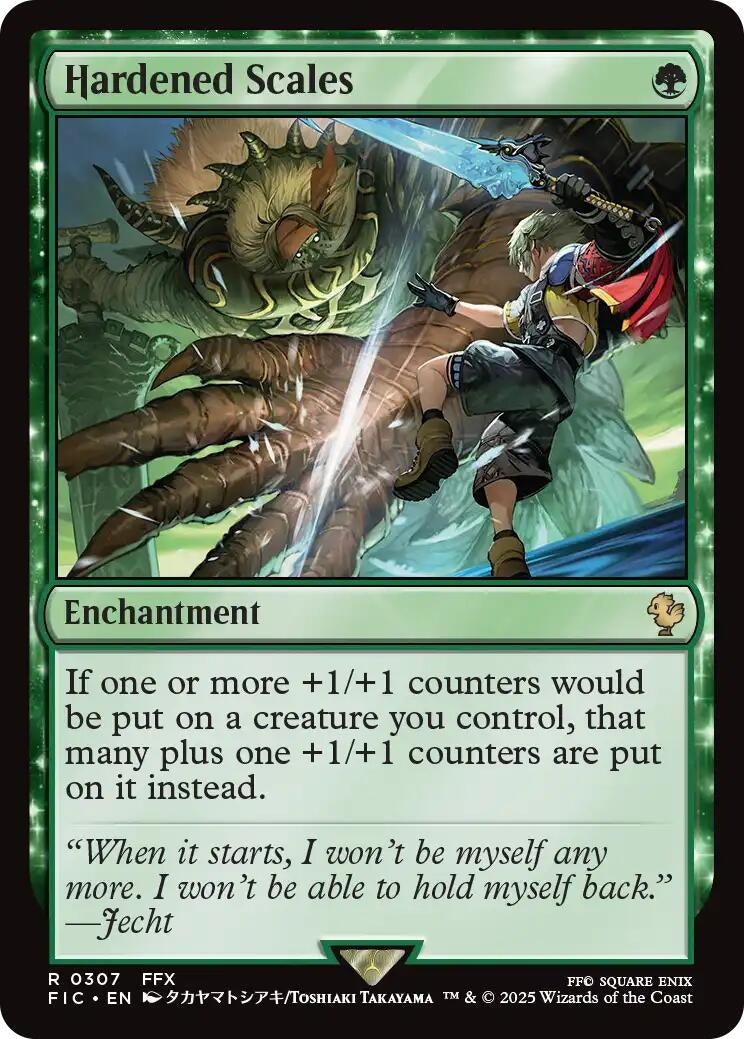 Image for Hardened Scales (307) - Magic: The Gathering