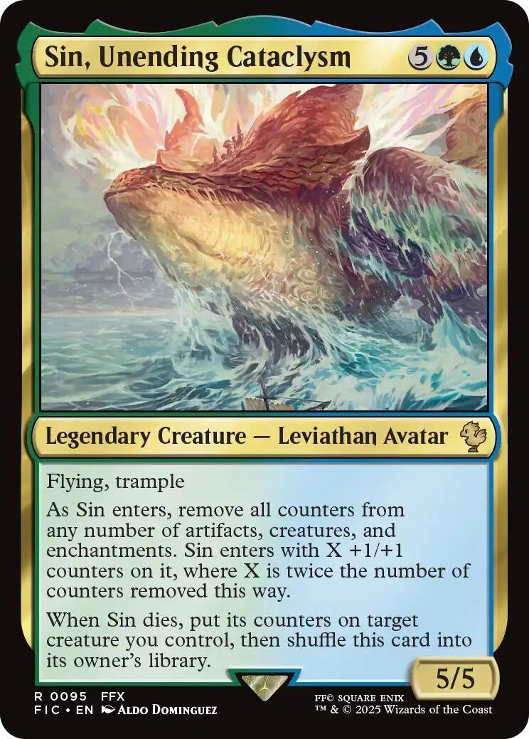Image for Sin, Unending Cataclysm (95) - Magic: The Gathering