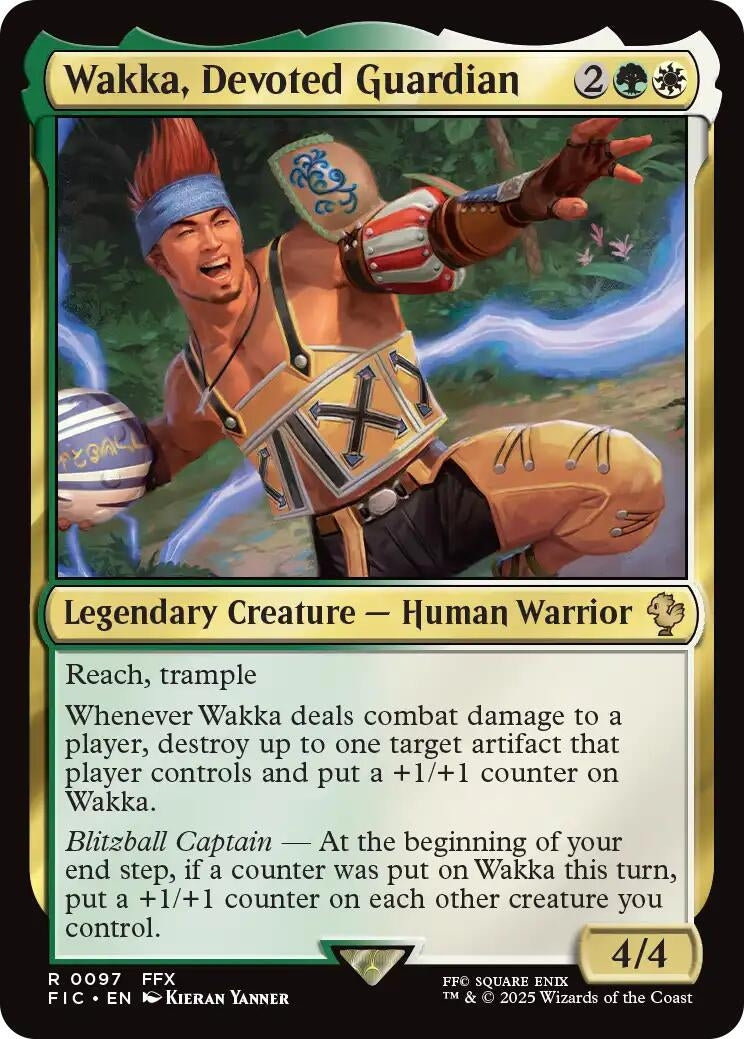 Image for Wakka, Devoted Guardian (97) - Magic: The Gathering