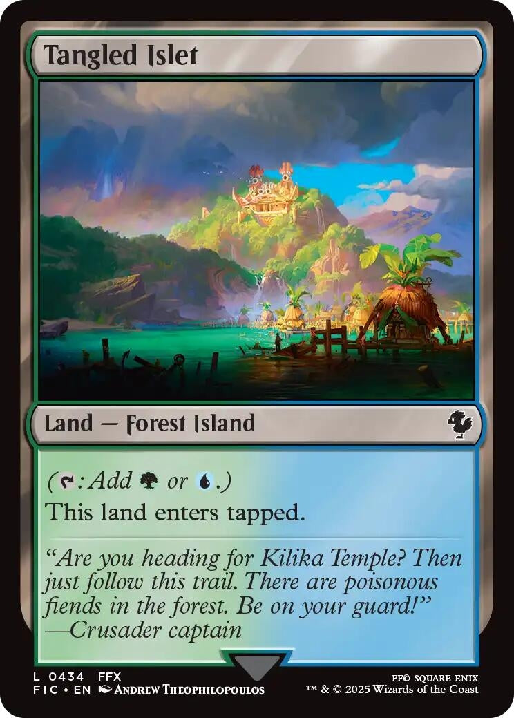 Image for Tangled Islet (434) - Magic: The Gathering