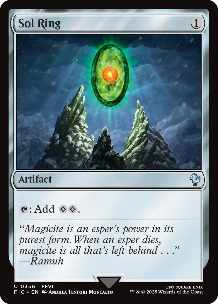 Image for Sol Ring (0356) (356) - Magic: The Gathering