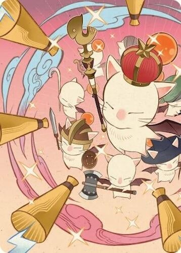 Image for Summon: Good King Mog XII Art Card (41) - Magic: The Gathering