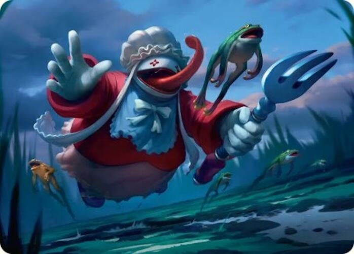 Image for Quina, Qu Gourmet Art Card (11) - Magic: The Gathering