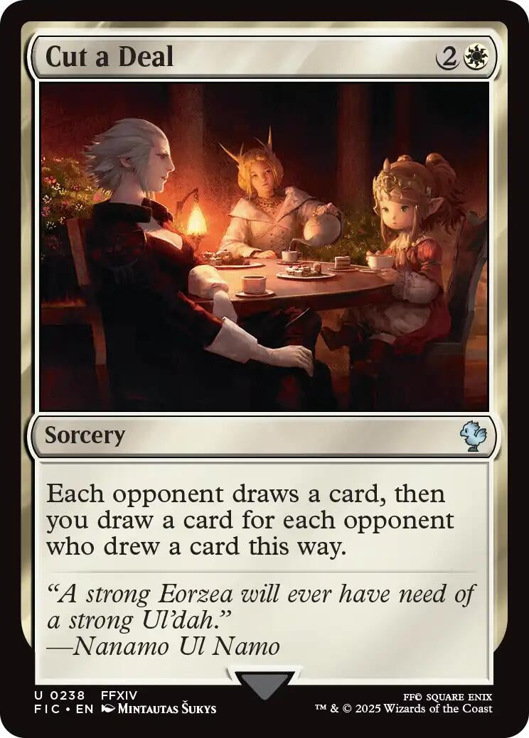 Image for Cut a Deal (Surge Foil) (238) - Magic: The Gathering