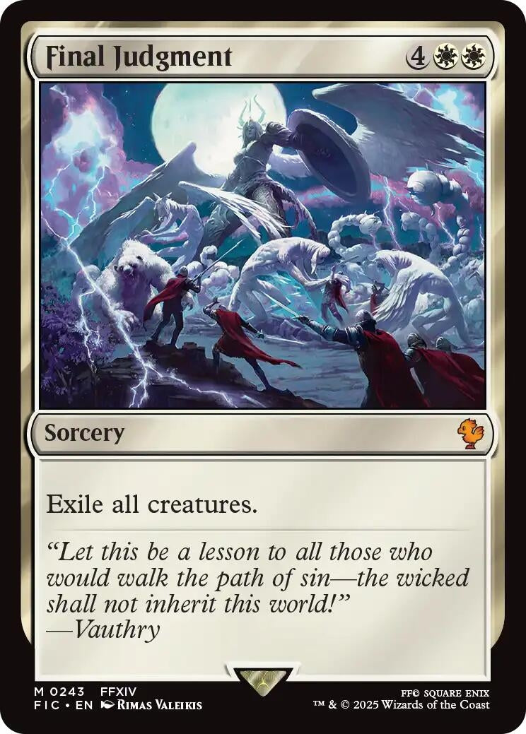 Image for Final Judgment (Surge Foil) (243) - Magic: The Gathering