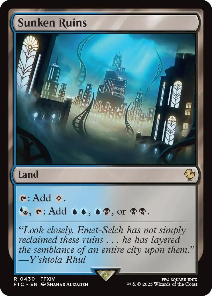 Image for Sunken Ruins (Surge Foil) (430) - Magic: The Gathering