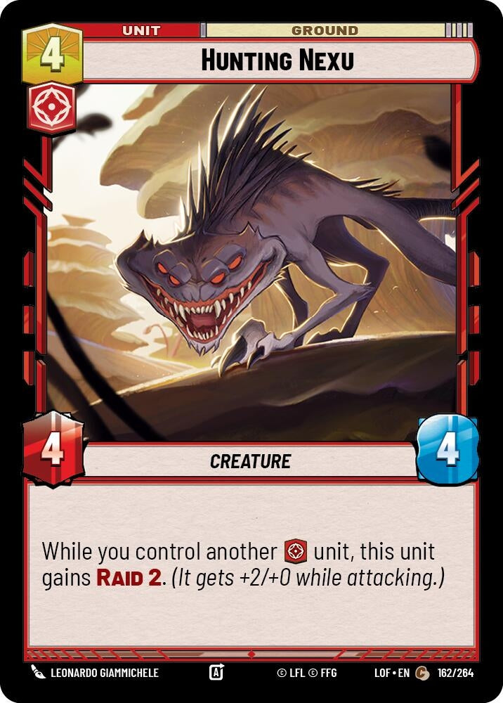 Hunting Nexu (162/264) (Legends of the Force) (LOF)