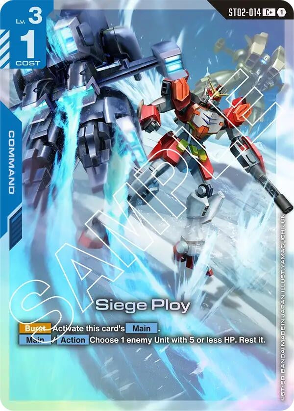 Siege Ploy (C+) (ST02-014) (ST02)
