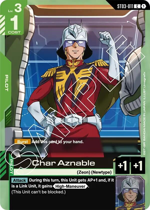 Char Aznable (ST03-011) (ST03)