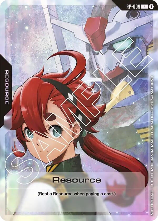 Resource (RP-009) (Mobile Suit Gundam: the Witch from Mercury) (RP-009) (RP)
