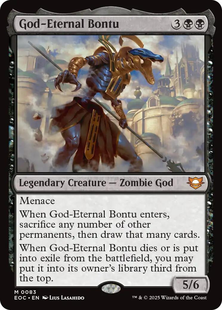 Image for God-Eternal Bontu (83) - Magic: The Gathering