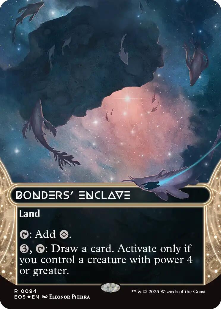 Bonders' Enclave (0094) (Borderless) (Galaxy Foil) (94) (EOS)