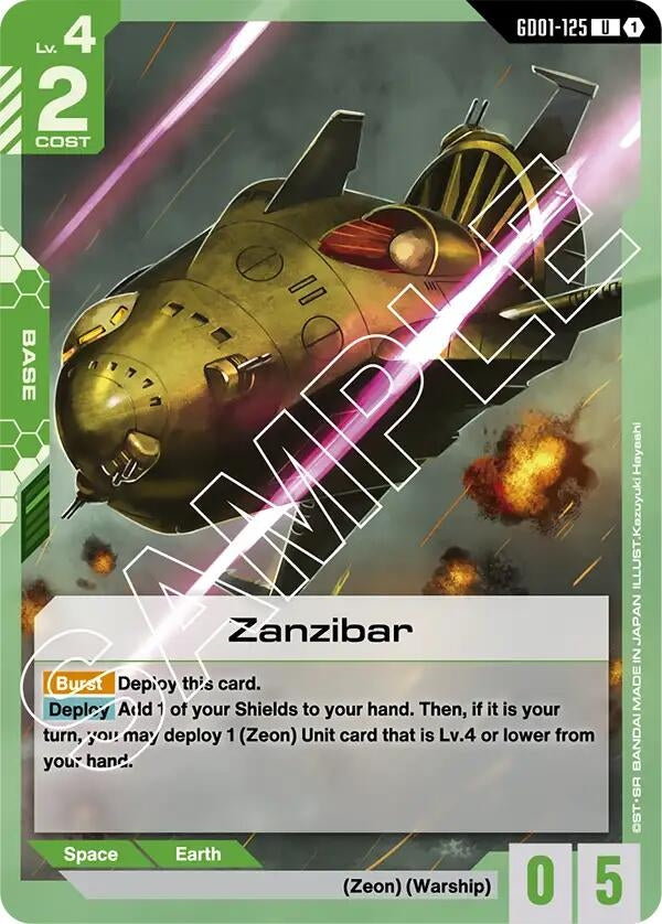 Zanzibar (GD01-125) (GD01)