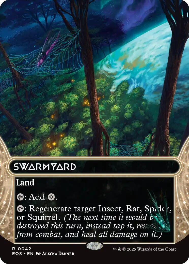 Image for Swarmyard (0042) (Borderless) (42) - Magic: The Gathering