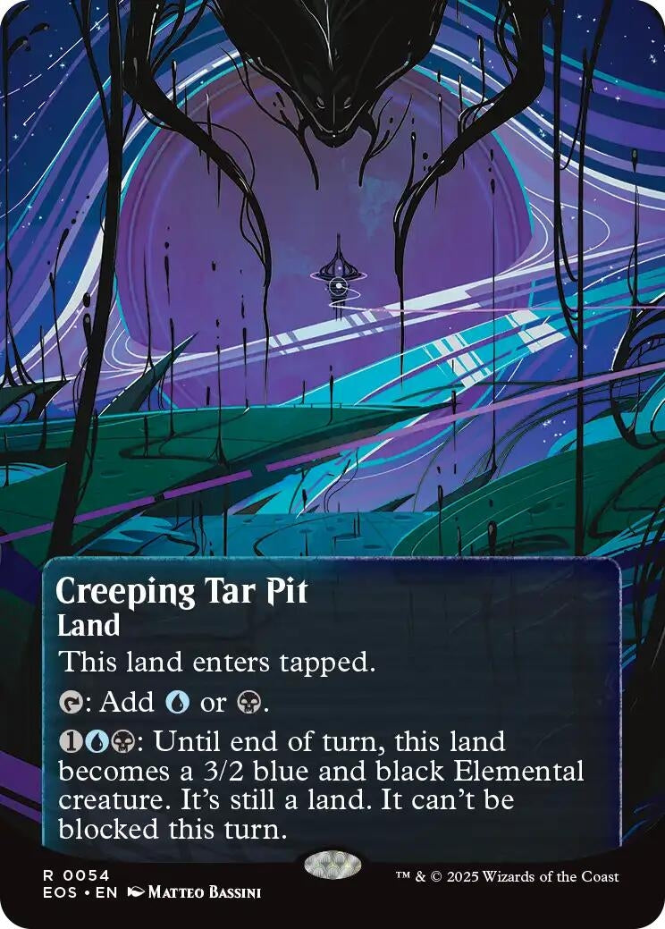 Creeping Tar Pit (0054) (Borderless) (54) (EOS)