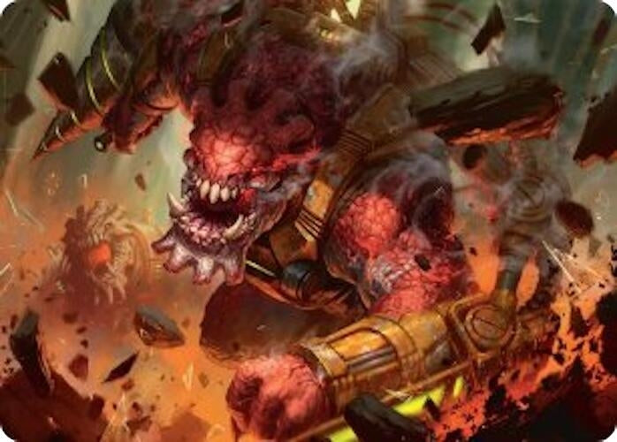 Image for Full Bore Art Card (17) - Magic: The Gathering