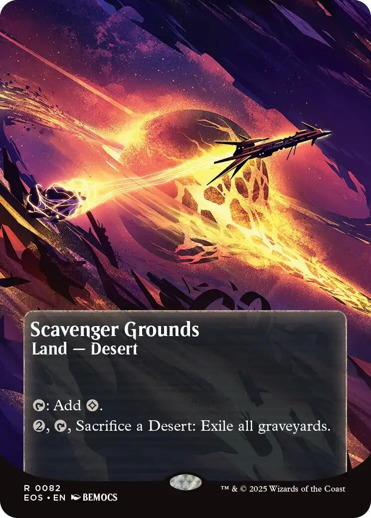 Image for Scavenger Grounds (0082) (Borderless) (82) - Magic: The Gathering