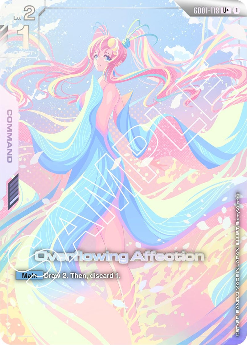 Overflowing Affection (U+) (GD01-118) (GD01)