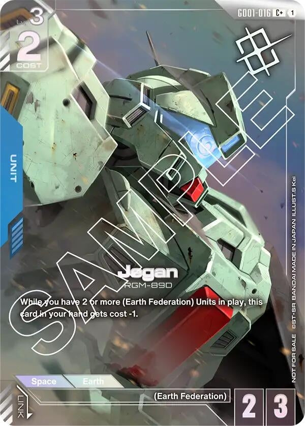 Jegan (Store Tournament Winner Pack 01) (GD01-016) (GCG-PR)