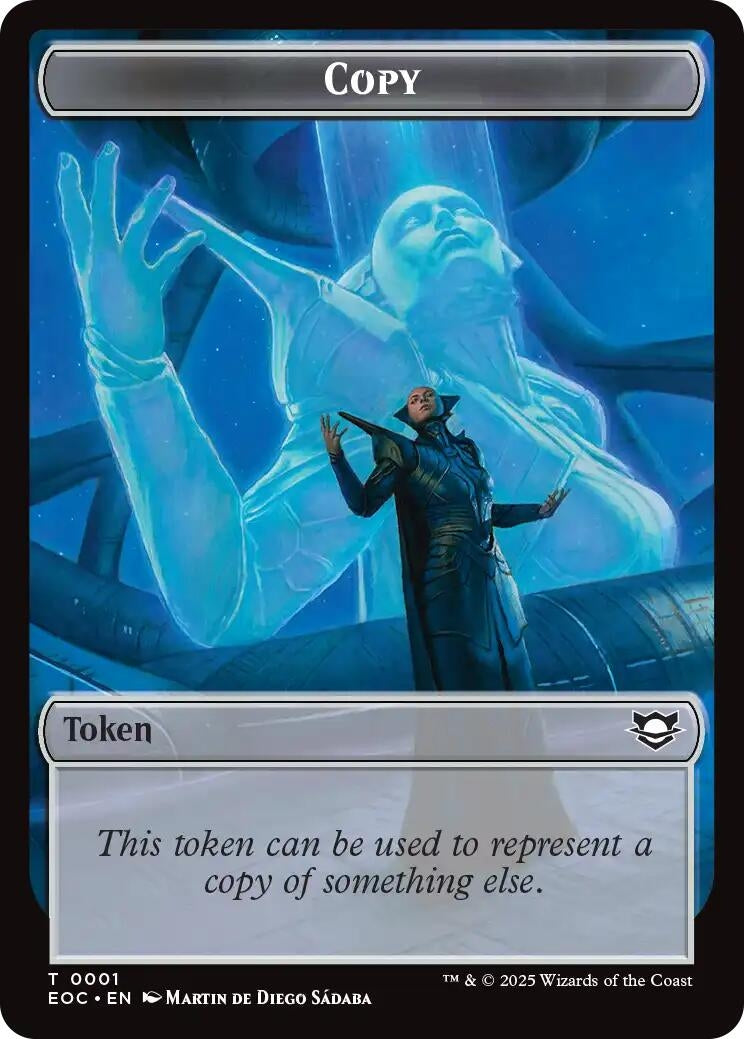 Image for Copy // Golem (0012) Double-Sided Token (1 // 12) - Magic: The Gathering
