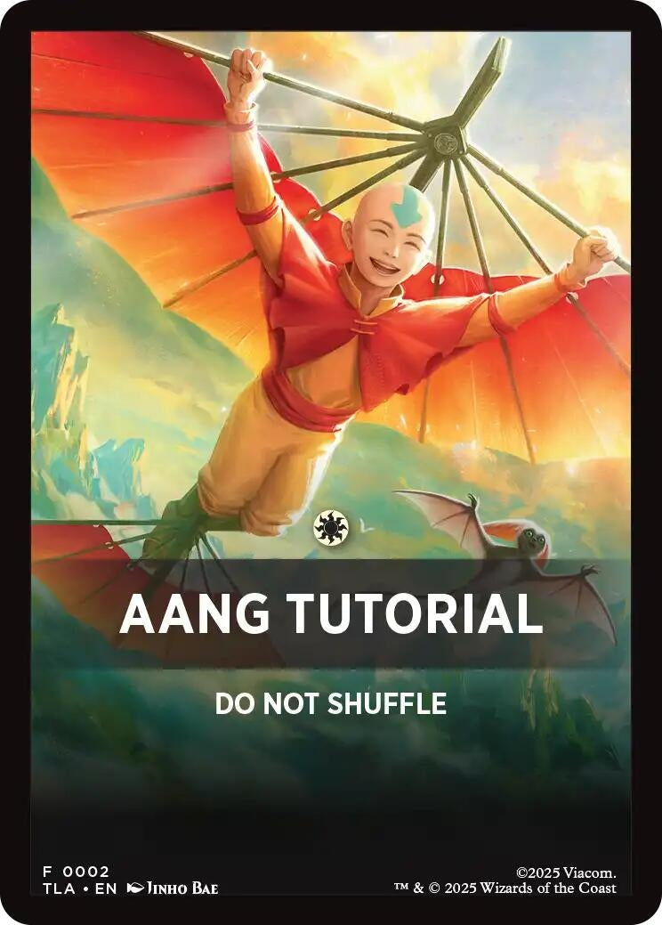 Image for Aang Tutorial Theme Card (2) - Magic: The Gathering