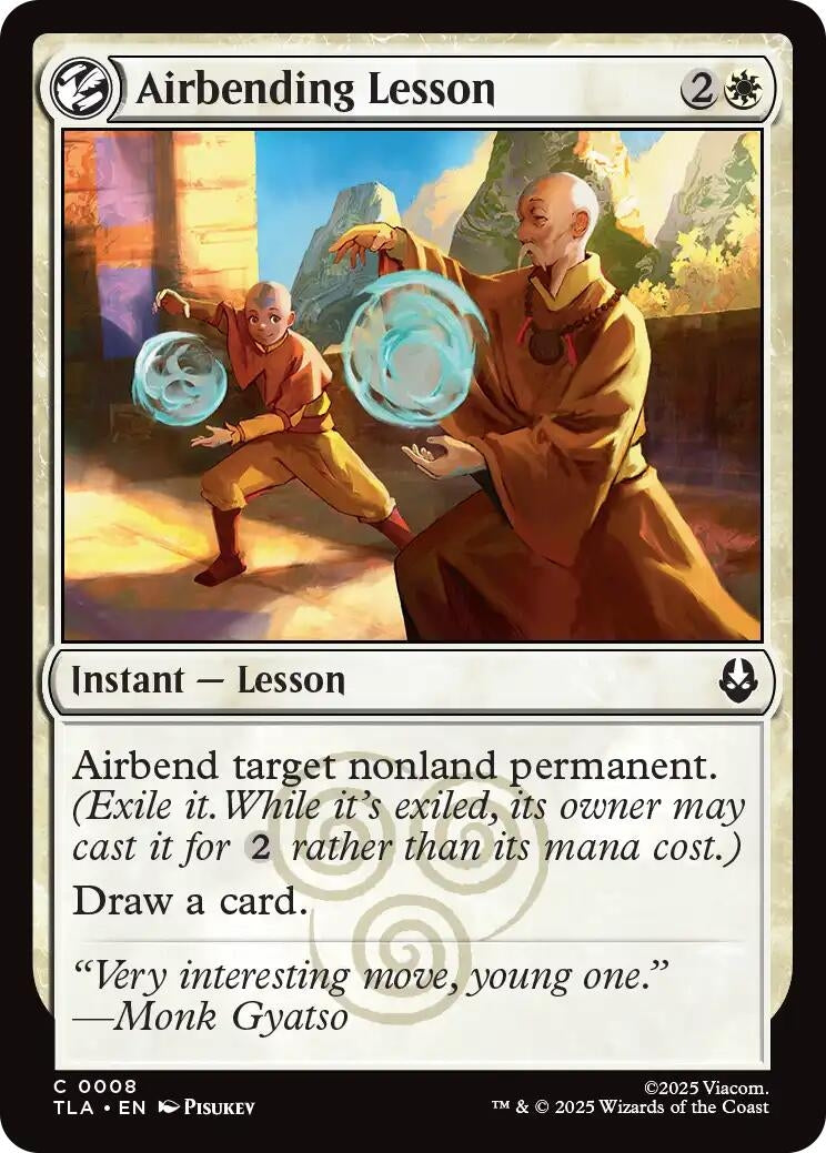 Image for Airbending Lesson (8) - Magic: The Gathering